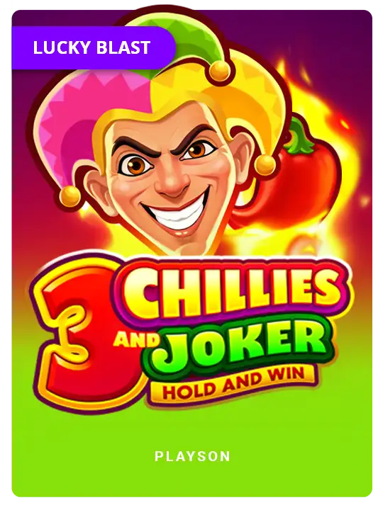 3 Chillies and Joker: Hold and Win